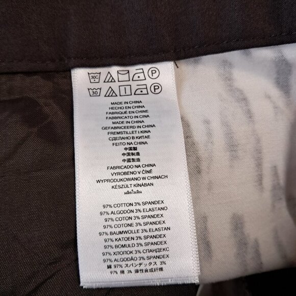 MICHAEL Michael Kors Brown Animal Print Pants Size 4P - Picture 10 of 10